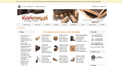 Desktop Screenshot of korkowy.pl